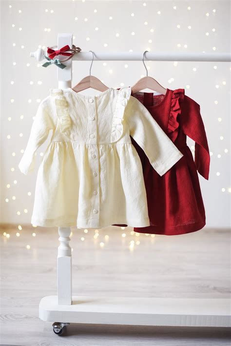 Baby Christmas Outfit Baby Christmas Dress Toddler Christmas | Etsy