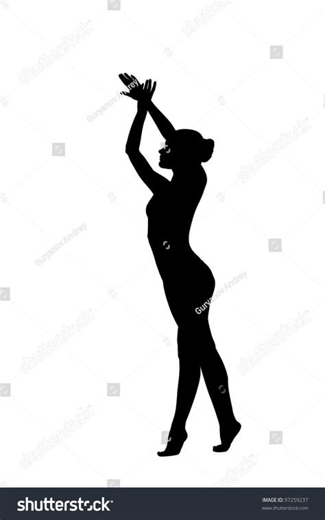 Young Naked Woman Gymnast Dance Lingerie Vector có sẵn miễn phí bản quyền 97259237 Shutterstock