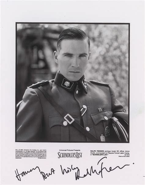 Schindler's List Ralph Fiennes : Color Set Pictures Of Ralph Fiennes In ...