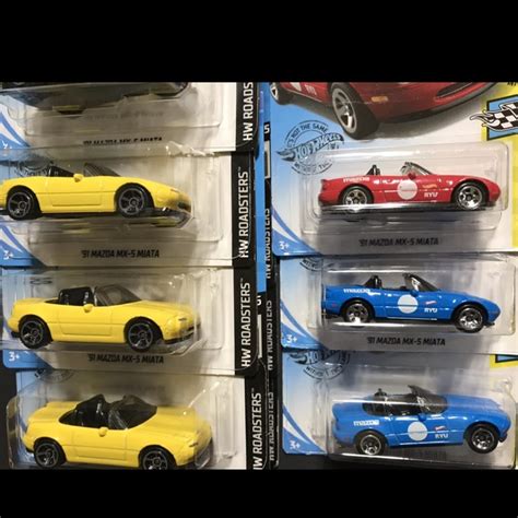 Hot Wheels Mazda Miatas Prices Vary Pick And Depop