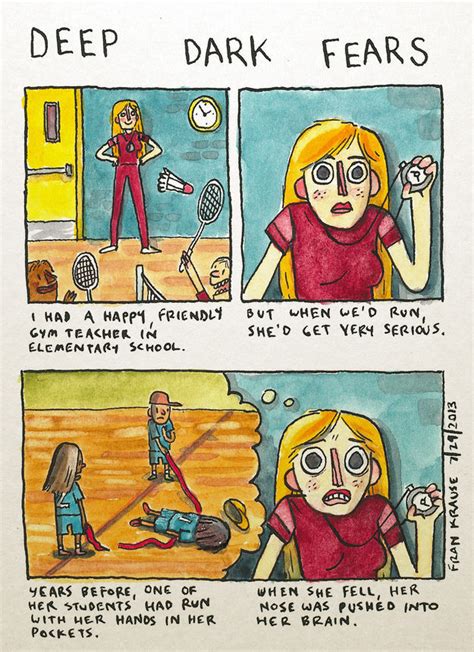 Your Darkest Fears As Creepy Comic Strips 27 Pics