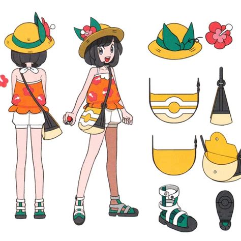 Early Concept Art Of Selene From Pokémon Ultra Sun And Ultra Moon Oc Pokemon Pokemon Trainer