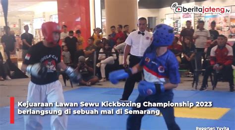 Kejuaraan Lawan Sewu Kickboxing Diikuti 90 Peserta