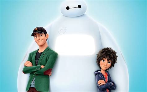 Hd Wallpaper Animated Movies Baymax Big Hero 6 Disney Hiro Hamada