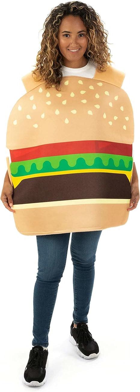 Amazon Beefy Burger One Size Halloween Costume Funny Food Adult