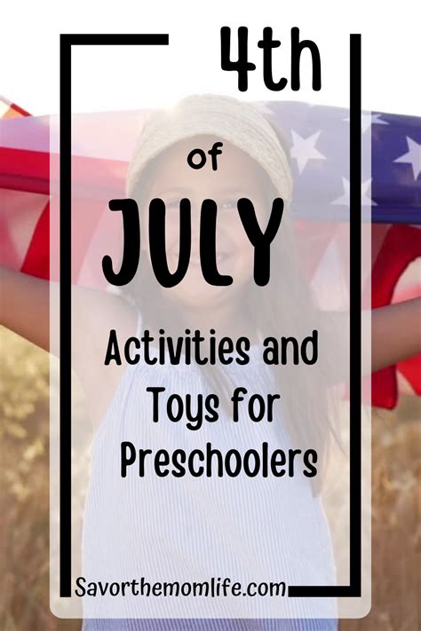 4th Of July Busy Box For Preschoolers Savor The Mom Life Preschool