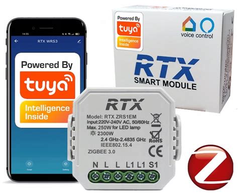 Tuya Zigbee Sterownik Przekaźnik Pomiar Energii - RTX | Sklep EMPIK.COM