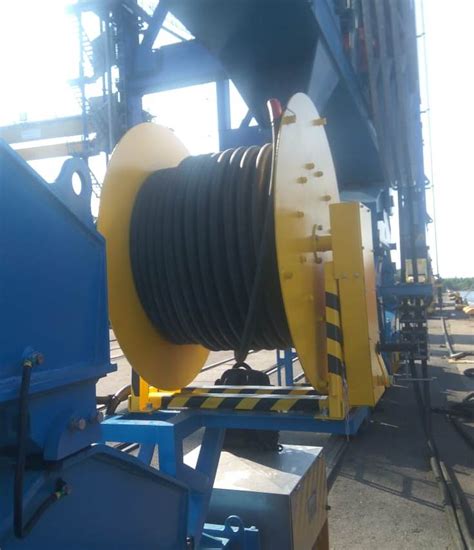 Кабельный барабан для крана, грузовой тележки, манипулятора