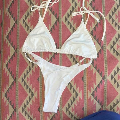 Alt Swim Swim Alt Swim Womens Bikini Set Top Size Small Bottom Size