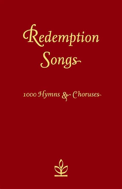 Redemption Songs 1000 Hymns And Choruses By Collins Uk English