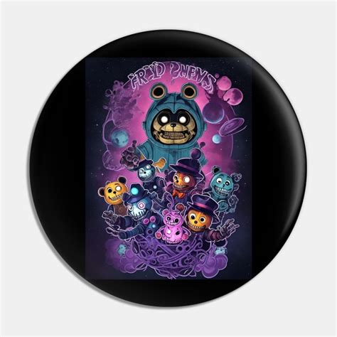 Five Nights At Freddys Five Nights At Freddys Pin Teepublic