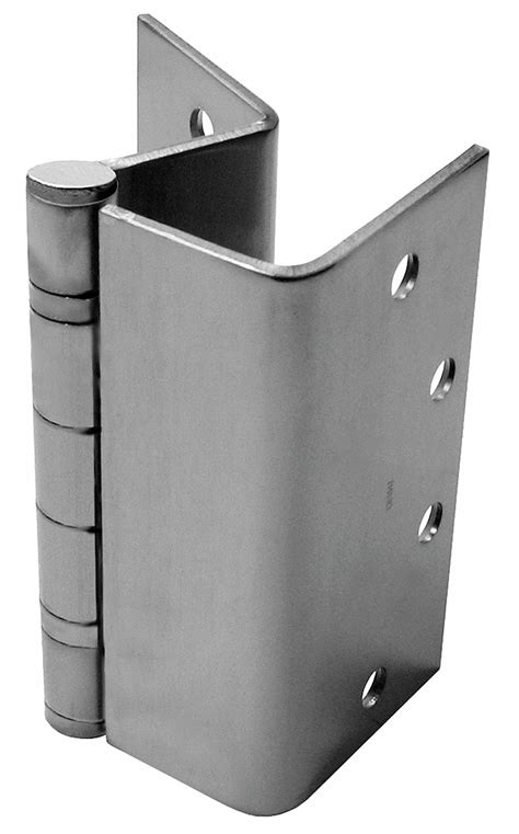 Stanley 4 12 In X 6 In Swing Clear Hinge With Satin Chrome Finish Full Mortise Mounting