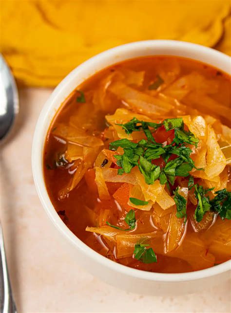 Napa Cabbage Soup Recipe - Swirls of Flavor