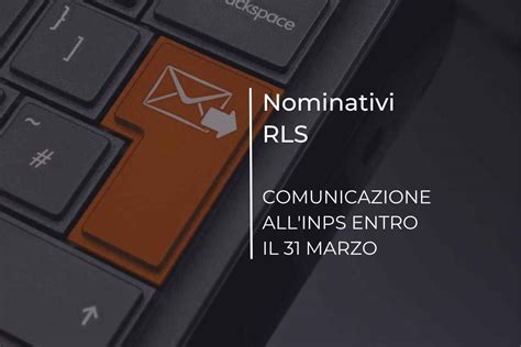 Nominativi RLS: comunicazione all'INAIL entro il 31/03