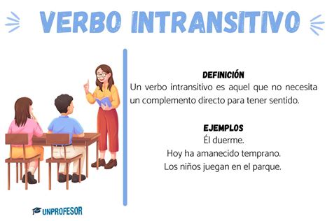 Exemplo De Verbo Intransitivo - Qué es un verbo INTRANSITIVO - con ejemplos
