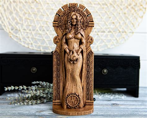 Brigid Celtic Goddess Of Fire Brigit Irish Gods Pagan Goddess