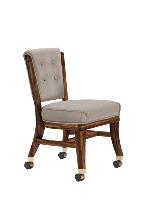 Upholstered Dining Room Chairs With Casters