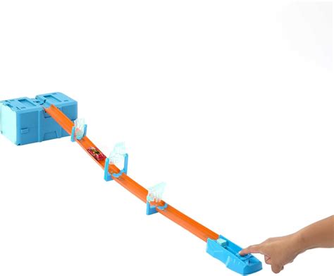 Hot Wheels Track Builder Playset Ice Crash Pack Component Parts Scale Toy Car