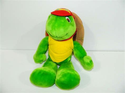 Vintage Franklin The Turtle Plush Talking Doll 14 Toy Irwin 90s Pbs