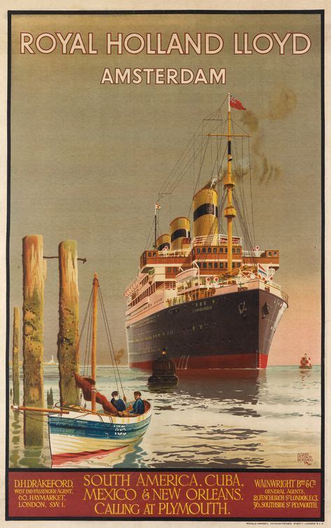 96 Best Ship Posters Images Vintage Travel Posters Travel Posters