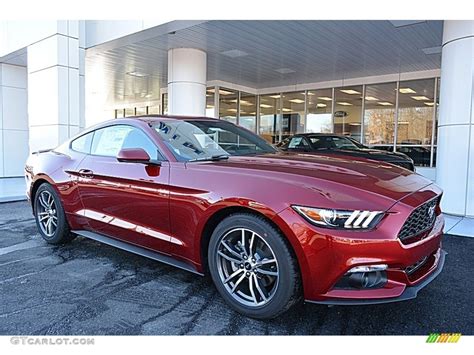 2017 Ruby Red Ford Mustang Ecoboost Coupe 118176318 Photo 17