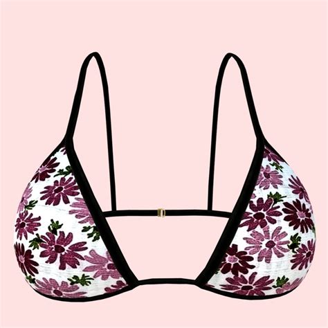 D Model Sexy Flowerprint Bikini P Vr Ar Low Poly Cgtrader