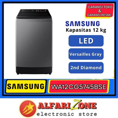 jual mesin cuci  kg samsung wacgbse inverter mesin cuci