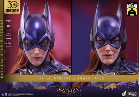Hot Toys Batman Arkham Knight Batgirl Purple And Gold Limited Ver Scale Action Figure