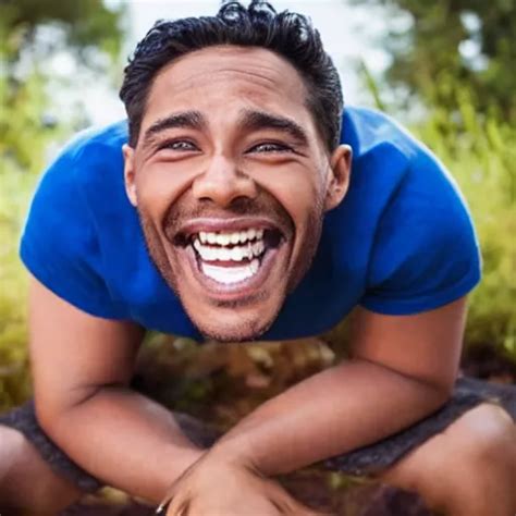 Man Smiling With The Largest Teeth Ever Stable Diffusion Openart