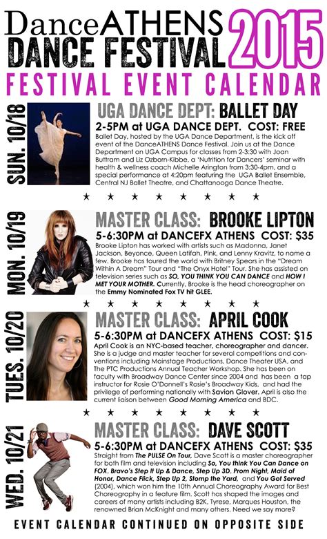 DANCEFX ATHENS STAR-STUDDED DANCE FESTIVAL 2015 - Atlanta Dance Source