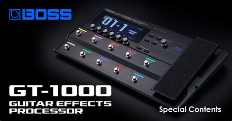 BOSS GT 1000 Guitar Effects Processor