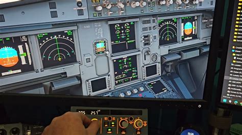 MiniFCU - Fenix A320 working Displays with Mobiflight - YouTube