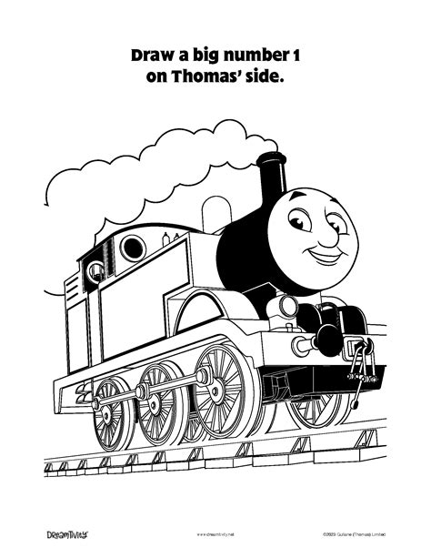 Thomas the train coloring pages for kids – Artofit