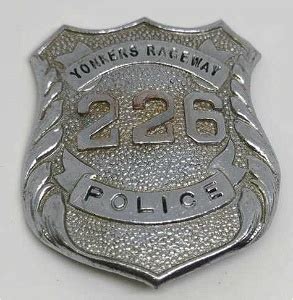 Obsolete Yonkers Raceway Police Badge #226