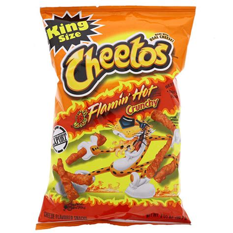 CHEETOS CRUNCHY FLAMIN HOT царевични пръчици г
