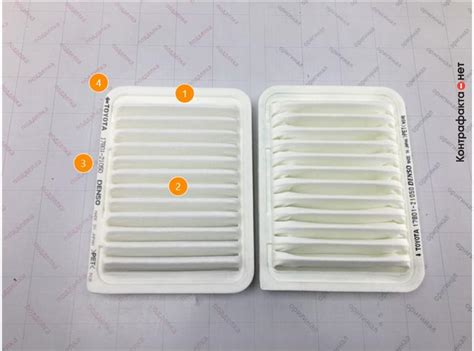 Фильтр воздушный, 1780121050 / Toyota / Контрафакта.нет — экспертная ...