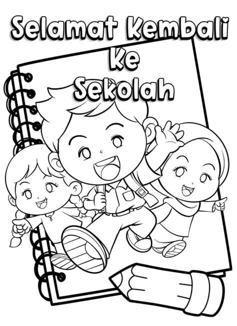 Selamat Kembali Ke Sekolah 2024 Poster Back To School