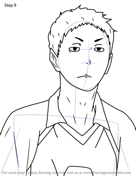 How To Draw Takahiro Hanamaki From Haikyuu Haikyuu Step By Step