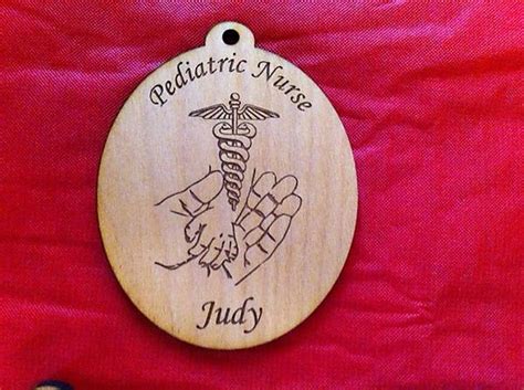 C4 - Pediatric Nurse Ornament - Personalized — Country Road Specialties ...