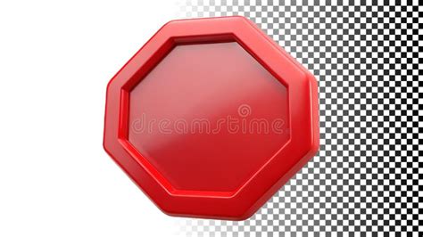red octagon stop sign shape warning symbol  traffic sign png