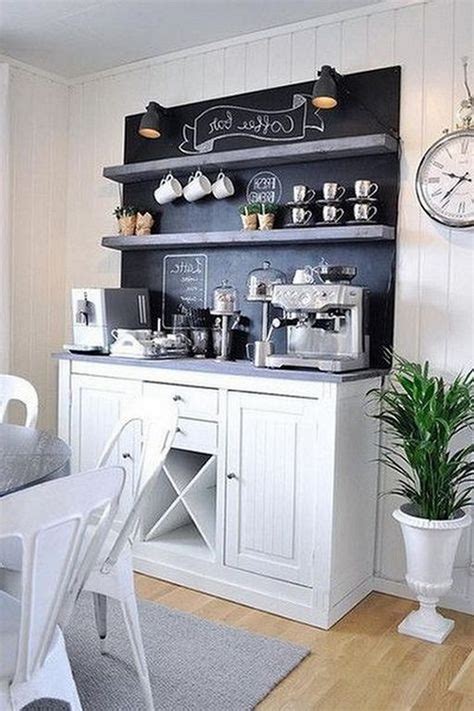 Как обустроить кофейный уголок у себя в доме: 46 идей для любителей ...