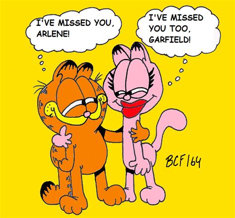 Garfield and Arlene- Missed Me? (New Version) by BobClampettFan164 on ...