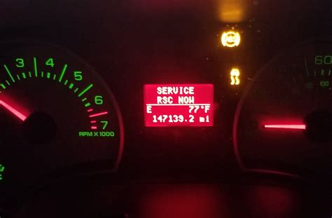 ABS and RSC Light Is on After Replacing the Front Hub