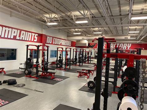 Rockwall Heath High Scool After Weight Room Upgrade Room Upgrade