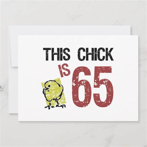 Women's Funny 65th Birthday Card | Zazzle.com