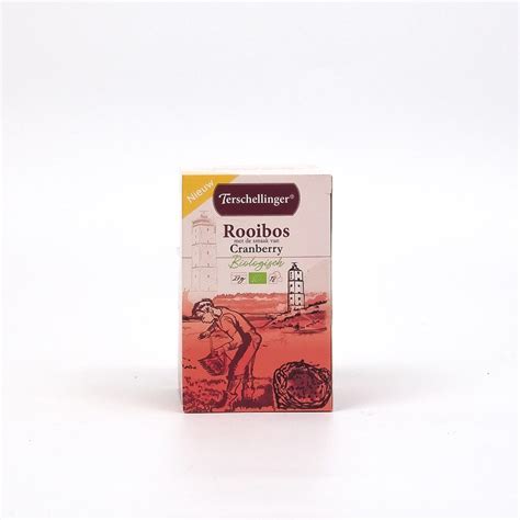 Rooibos Thee Met Cranberry 18 X 15 Gram Cranberry Winkel