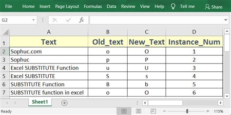 How To Use The Excel SUBSTITUTE Function