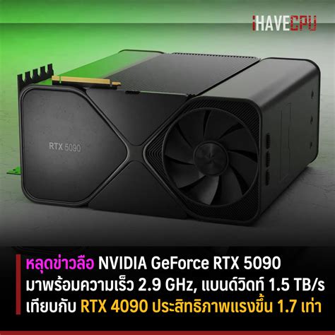 iHAVECPU - หลุดข่าวลือ NVIDIA GeForce RTX 5090 มาพร้อมความเร็ว 2.9 GHz