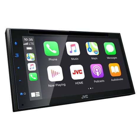 JVC KW V660BT 6 8 Touchscreen Display Double DIN Multimedia DVD