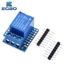 Купить Одноканальный Релейный Щит Wemos D1 Mini, релейный модуль Wemos ...